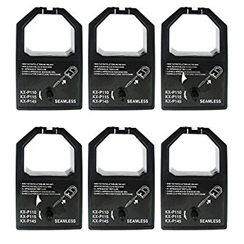 Panasonic 6 PACK  KXP115 KX-P1150 KXP-1090 KX-P1091 KX-P1092 KX-P1095 KX-P1124  PRINTER RIBBON